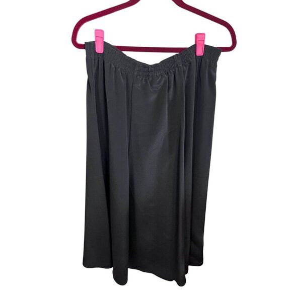 Maggie Sweet Chic Urban Maxi Skirt Set M Black Neutral Preppy Old Money Resort - Picture 13 of 14